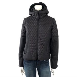 TART COLLECTION Hooded Puffer Jacket turns into a Vest